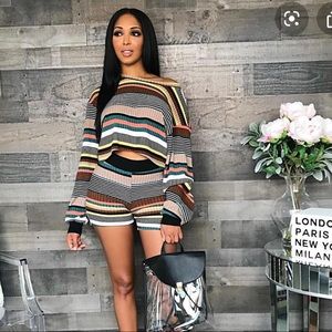 Touch Dolls two piece sweater set